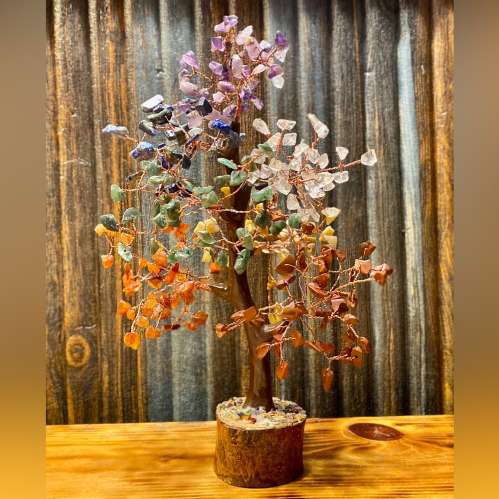 7 CHAKRA GEMSTONE TREE